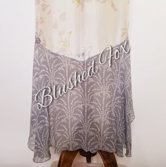 Vintage Chloe Silk Dress Stella McCartney Chloe Floral Boho Dress - Picture 9 of 9